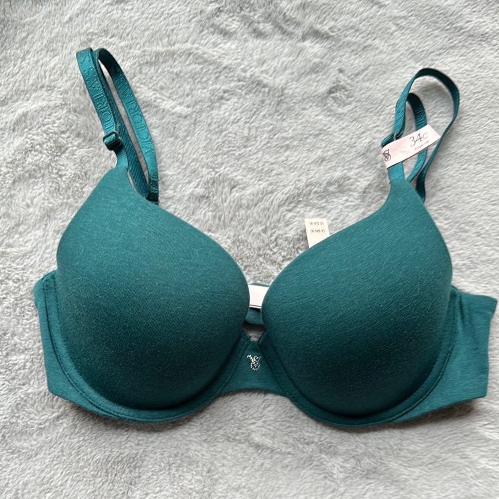 Teal Underwire Bra